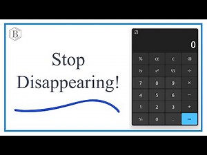 How to Keep Calculator (or Any Window) Always on Top in Windows 11
