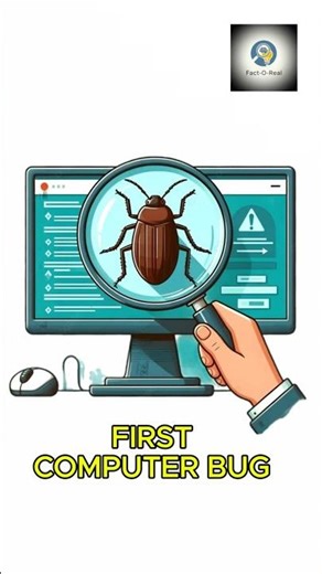 The First Computer Bug Was a REAL Bug?! 🐛💻