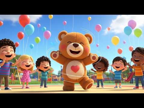 Мишка, мишка, покружись (Веселье и смех) 🐻💫🎈 | Мультфильм для детей и весёлые приключения