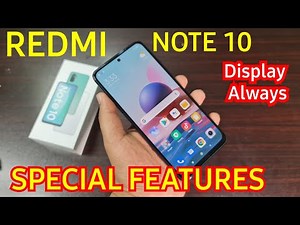 Redmi Note 10 Special Feature | Display Always ? | Redmi Note 10 Tips Tricks & Best Features