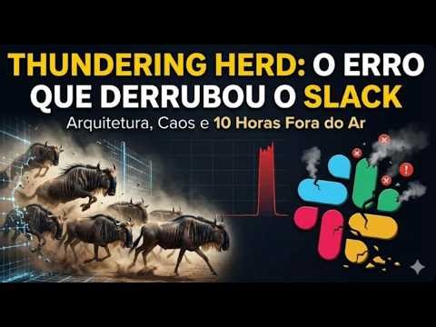 Thundering Herd: O Padrão que Derrubou o Slack (System Design)