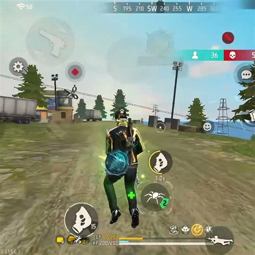 #sher 😱 aura Sarakar bhai ☠️ veral vedo sorts FF Garena Free Fire new