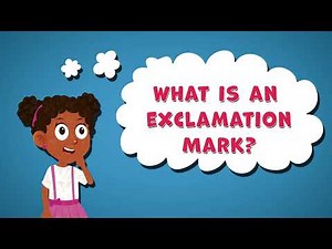 What Is an Exclamation Mark | Exclamation Mark Facts for Kids | Fun Facts about Exclamation Marks