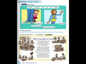 Class book / Unit 12 / lesson 3