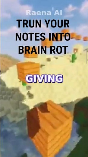 🚨A new ai tool just dropped 🚨 turn your notes into brainrot videos for FREE #ai #brainrot#studyhacks