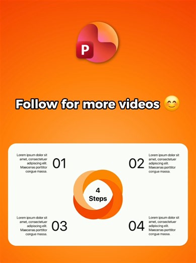Animated Crescent Infographic PowerPoint Tutorial
