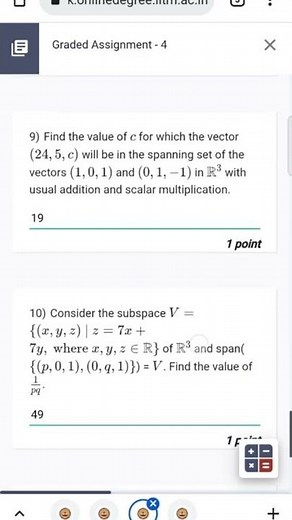 Maths 2 week 4 graded Assignment