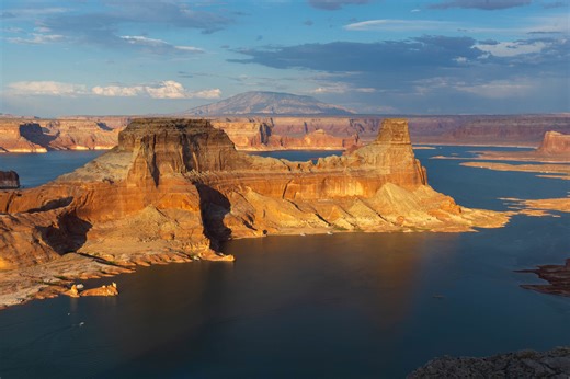 Lake Powell water levels as "concerning" data revealed