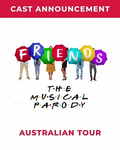7.1K views · 34 reactions | ☕ ️ It's finally here! The incredible cast bringing our favourite friends to life on stage for Friends The Musical Parody - Australia has been revealed. It's coming to Melbourne's Comedy Theatre in June 2021 before landing at The Tivoli Brisbane in August. ️  bit.ly/2K0Owxk | Ticketmaster Australia | Facebook