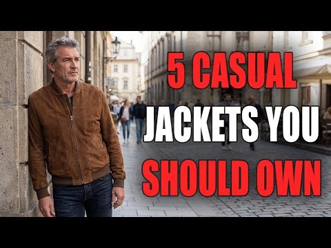 5 Casual Jackets Every Man Over 50 Should Own (And How to Wear Them)