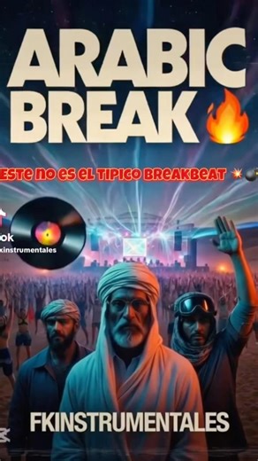 El drop árabe que no estabas listo para escuchar 🔥 #breakbeat #arabicremix #retrovibes #rave #short