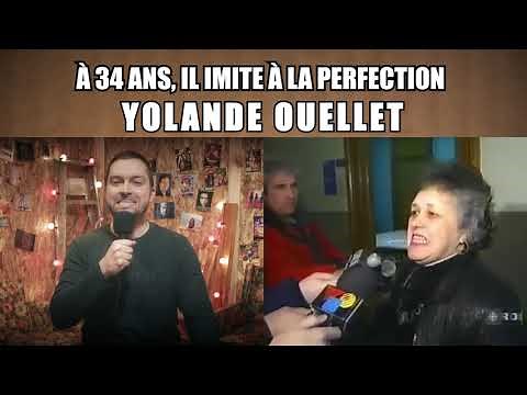 À 34 ans il imite à la perfection Yolande Ouellet