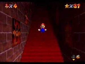 Super Mario 64 Stair Glitch