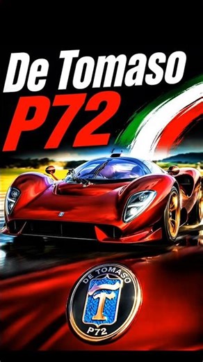 The De Tomaso P72. Germany Hypercar.