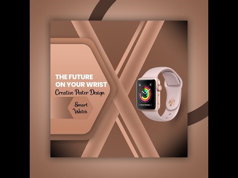 Watch Banner Design/Smart Watch Poster Design