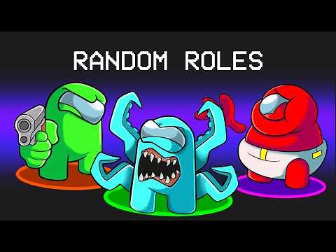 *NEW* TOXIC RANDOM ROLES in Among Us