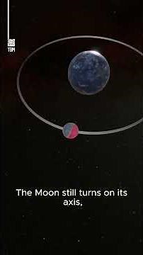 Why We Only See One Side of the Moon