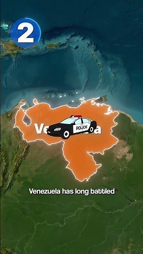 Countries with the Highest Crime Rates 😧