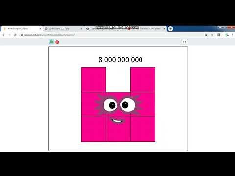 numberblocks 1 billion - 20 billion