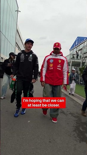 Kimi’s already excited for the next one 🇲🇨🤩 See you in Monaco, LH 🤝 #mercedesf1 #kimiantonelli #f1