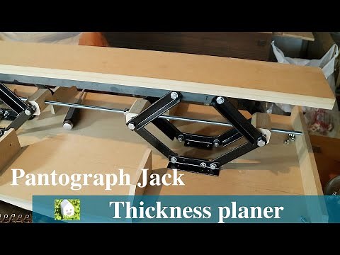 【DIY】半・自動カンナを作る／Homemade thickness planer