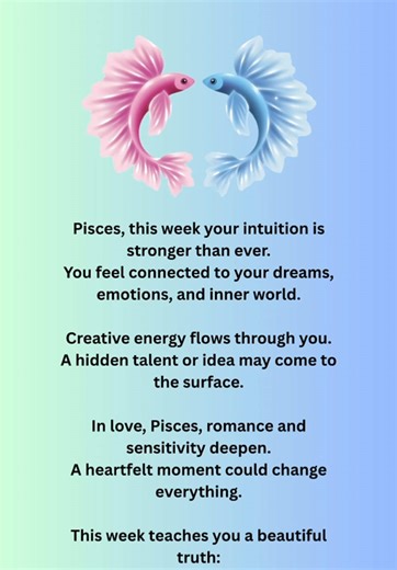 Pisces weekly predictions #prediction #zodiacsigns #pisces