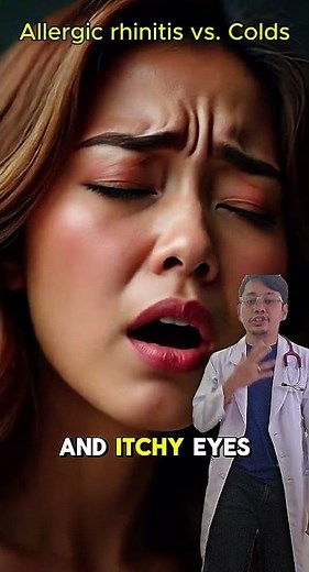 🤧 Allergy or Cold? The Sneaky Difference You NEED to Know! allergic rhinitis vs colds