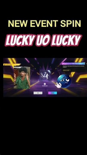 💥 LUCKY DAY🥳1 SPIN ONLY 😍|#shorts #ffshorts #ffshortstamil #trending #freefire #newevent