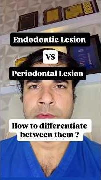 Endo lesion vs Perio lesion: what to do ? #dentaleducation #periodontist #endodoncia #dentaltips