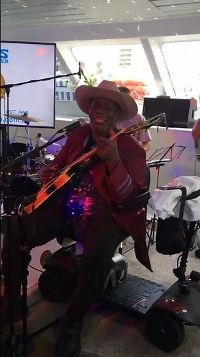 Eugene Hideaway Bridges live on Sydney Harbour Blues Cruise