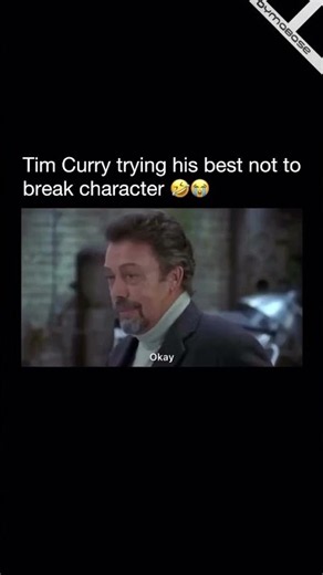 Tim Curry trying his best not to break character - Scary Movie 2 Long Meme