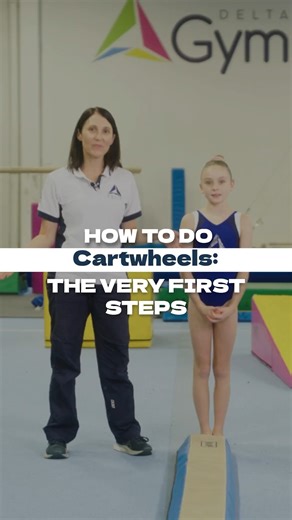 Delta Gymnastics on Instagram: "Steps to develop cartwheels at home- Part 1!"