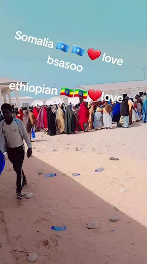 Cultural Gathering in Desert: Somalia and Ethiopia Unity