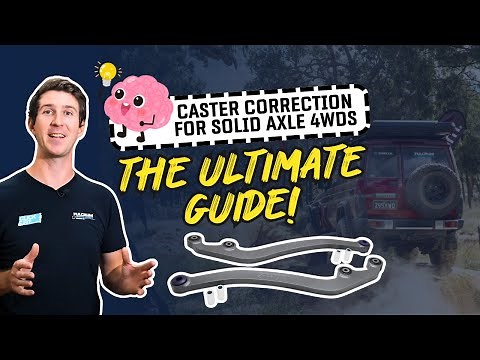 Caster Correction for Solid Axle 4WDs: The Ultimate Guide!