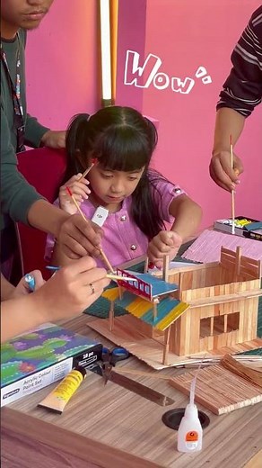 SAMANTHA HIAS RUMAH STIK ES KRIM JADI WARNA WARNI #samantha