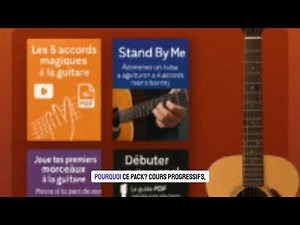 Apprends la guitare facilement – Découvre le Pack Débutant (6 méthodes + vidéos)