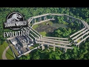 Indominus Rex Enclosure Recreation!! - Jurassic World Evolution