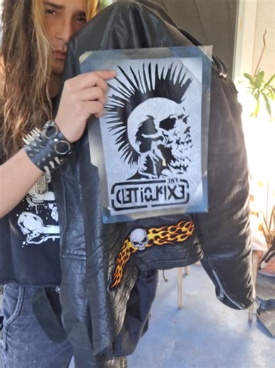 Create an Exploited Patch on Your Leather Jacket