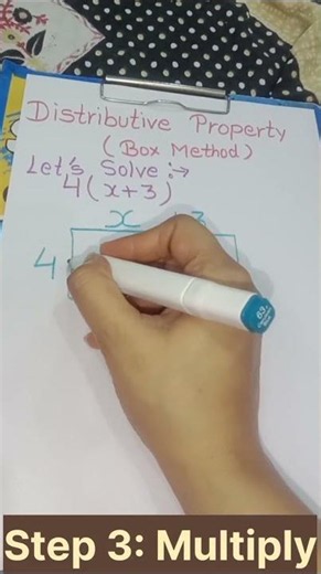 Algebra Made Easy: Distributive Property (The Box Method) 📦 | Edu Smart with Madhu