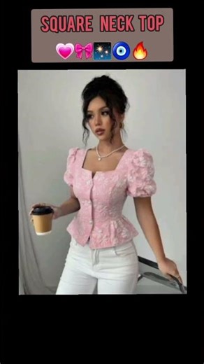 Square neck tops✨Asthectic look|#ootd#fashion#fashioninspo#shorts#trend #casualchic#trendingfashion