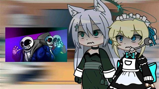 Blue archive react to ULB Vs DLG || by Revolver animations || part 1/? || My AU