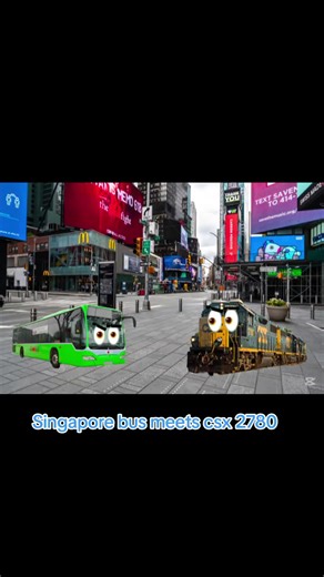 Singapur Buses Meets CSX 2780: A Unique Experience