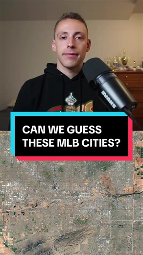 Can we guess these MLB cities based off their Google Earth images? #baseball #mlb #majorleaguebaseball #mlbtrivia #baseballtrivia