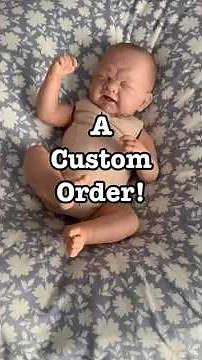 Packing custom reborn baby doll order #rebornbabydolls #reborndoll #reborns #custom #dolls #cute