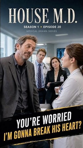 You’re Worried I’m Gonna Break His Heart? 😏💘 | House M.D. S1E20 #shorts #movie