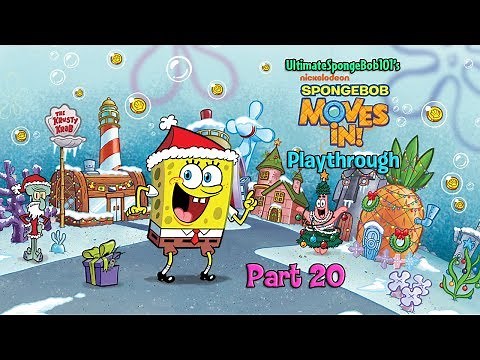 The Great Bikini Bottom Snowball War! | SpongeBob Moves In Playthrough Part 20