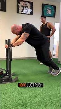Sled Push Technique for Better Power