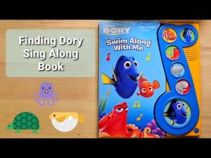 Finding Dory Swim Along With Me | Sing Along Musical Book | Pink Turtle