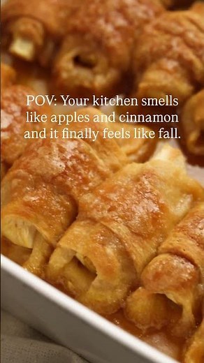 Easy Apple Dumplings #appleseason #fallbaking #fallvibes