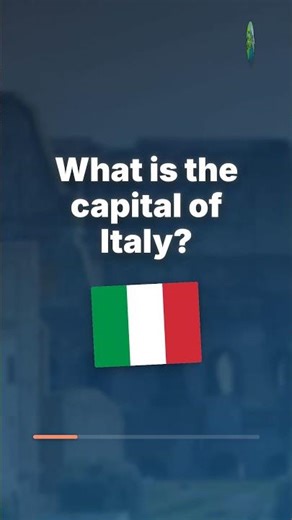 What is the capital of Italy? | EarthSage Challenge